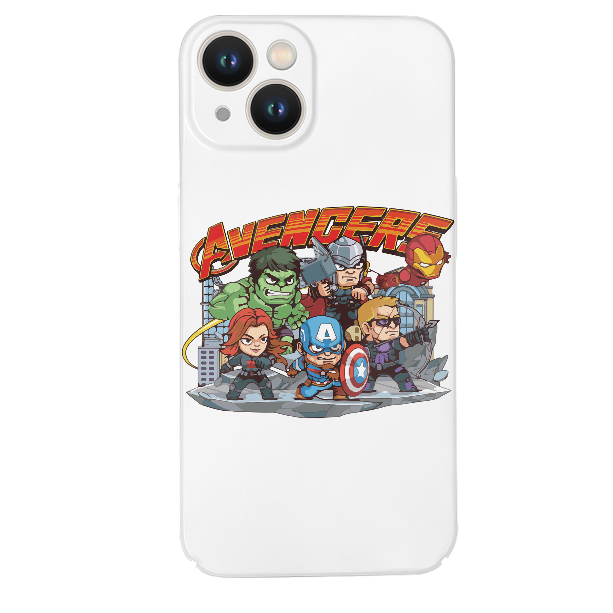 （画像用） アベンジャーズ The Avengers 【iPhone 14シリーズ対応】ハードケース